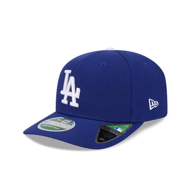 Los Angeles Dodgers New Era MLB 9SEVENTY 970 Snapback Stretch-Snap Cap Hat Royal Blue Crown/Visor White Logo (Official Player Replica)