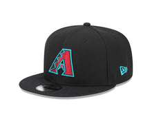 Load image into Gallery viewer, Arizona Diamondbacks New Era MLB 9FIFTY 950 Snapback Alternate Cap Hat Black Crown/Visor Team Color Logo

