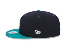 Load image into Gallery viewer, Seatlle Mariners New Era MLB 59FIFTY 5950 Fitted Cap Hat Navy Blue Crown Teal Visor Team Color Logo
