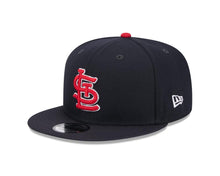 Load image into Gallery viewer, St. Louis Cardinals New Era MLB 9FIFTY 950 Snapback Cap Hat Navy Blue Crown/Visor Team Color Logo
