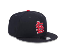 Load image into Gallery viewer, St. Louis Cardinals New Era MLB 9FIFTY 950 Snapback Cap Hat Navy Blue Crown/Visor Team Color Logo
