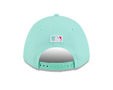 Load image into Gallery viewer, (City Connect) San Diego Padres New Era MLB 9FORTY 940 Adjustable M-Crown Cap Hat Teal Crown/Visor Magenta Logo
