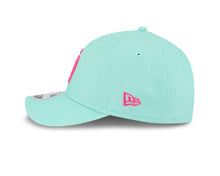 Load image into Gallery viewer, (City Connect) San Diego Padres New Era MLB 9FORTY 940 Adjustable M-Crown Cap Hat Teal Crown/Visor Magenta Logo

