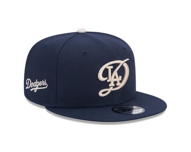Los Angeles Dodgers New Era MLB 9FIFTY 950 Snapback 2024 City Connect Cap Hat Navy Blue Crown/Visor Team Color Logo