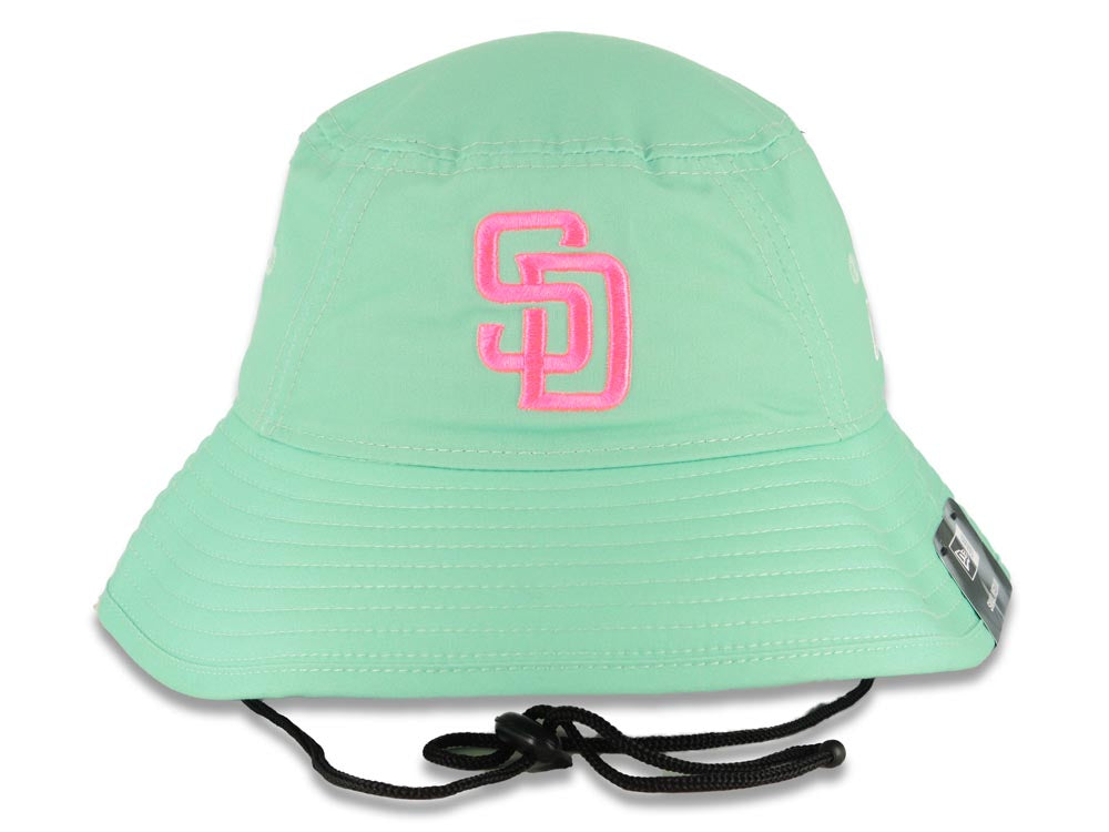 City Connect) San Diego Padres New Era MLB Bucket Cap Hat Teal