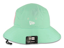 Load image into Gallery viewer, (City Connect) San Diego Padres New Era MLB Bucket Cap Hat Teal Crown/Visor Magenta Logo
