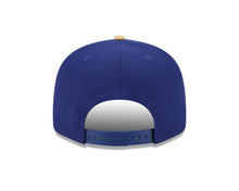 Load image into Gallery viewer, Los Angeles Dodgers New Era MLB 9FIFTY 950 Snapback Cap Hat Royal Blue Crown/Visor Metallic Gold Logo 2024 World Series Champions Side Patch
