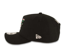Load image into Gallery viewer, Los Angeles Dodgers New Era MLB 9FORTY 940 Adjustable A-Frame Cap Hat Black Crown/Visor White Logo With Pink Rose 2024 World Series Champions Side Patch
