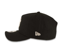 Load image into Gallery viewer, San Francisco Giants New Era 9FORTY 940 Adjustable A-Frame Cap Hat Black Crown/Visor White Logo 60th Anniversary Side Patch Gray UV
