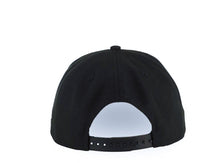 Load image into Gallery viewer, San Diego Padres New Era MLB 9FORTY 940 Adjustable A-Frame Cap Hat Black Crown/Visor Orange/Navy Flat Stitch Logo Batterman Batty Side Patch
