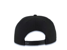 Load image into Gallery viewer, San Diego Padres New Era MLB 9FIFTY 950 Snapback Cap Hat Black Crown/Visor White/Sky Blue Drip Paint Logo 20th Anniversary Petcopark Side Patch
