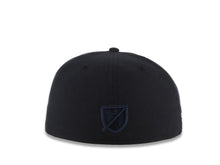Load image into Gallery viewer, San Diego FC New Era MLS 59FIFTY 5950 Fitted Cap Hat Navy Blue Crown/Visor White White Logo Gray UV
