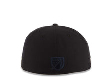 Load image into Gallery viewer, San Diego FC New Era MLS 59FIFTY 5950 Fitted Cap Hat Black Crown/Visor White Logo Gray UV
