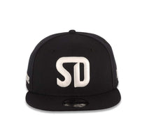 Load image into Gallery viewer, San Diego FC New Era MLS 9FIFTY 950 Snapback Cap Hat Black Crown/Visor White Logo Gray UV
