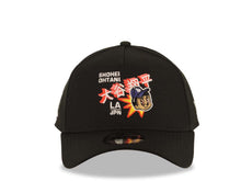 Load image into Gallery viewer, Los Angeles Dodgers New Era MLB 9FORTY 940 Adjustable A-Frame Cap Hat Black Crown/Visor Team Color Shohei Ohtani Logo LA Side Patch
