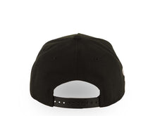 Load image into Gallery viewer, San Diego Padres New Era MLB 9FORTY 940 Adjustable A-Frame Cap Hat Black Crown/Visor White Logo With Rose Gray UV
