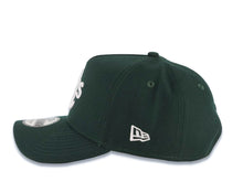 Load image into Gallery viewer, Oakland A&#39;s Athletics New Era MLB 9FORTY 940 Adjustable A-Frame Cap Hat Dark Green Crown/Visor White Logo
