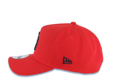 Load image into Gallery viewer, San Diego Padres New Era MLB 9FORTY 940 Adjustable A-Frame Cap Hat Red Crown/Visor Black Logo 40th Anniversary Side Patch Gray UV
