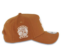 Load image into Gallery viewer, San Diego Padres New Era MLB 9FORTY 940 Adjustable Cap Hat Brown Crown/Visor White Logo 25th Anniversary Side Patch Gray UV
