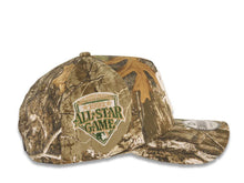 Load image into Gallery viewer, San Diego Padres New Era MLB 9FORTY 940 Adjustable A-Frame Cap Hat Real Tree Edge Camo Crown/Visor White Logo 1992 All-Star Game Side Patch Gray UV
