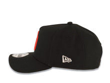Load image into Gallery viewer, San Diego Padres New Era MLB 9FORTY 940 Adjustable A-Frame Cap Hat Black Crown/Visor Red Logo Calender Side Patch Gray UV
