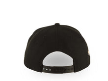Load image into Gallery viewer, Los Angeles Dodgers New Era MLB 9FORTY 940 Adjustable A-Frame Cap Hat Black Crown/Visor White Logo With Palm Trees 50th Anniversary Side Patch
