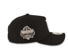 Load image into Gallery viewer, Los Angeles Dodgers New Era MLB 9FORTY 940 Adjustable A-Frame Cap Hat Black Crown/Visor White Logo With Palm Trees 40th Anniversary Stadium Side Patch
