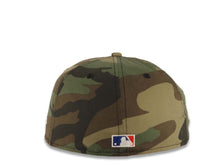 Load image into Gallery viewer, San Diego Padres New Era MLB 59FIFTY 5950 Fitted Cap Hat Camo Crown/Visor White Logo 1998 World Series Side Patch Gray UV
