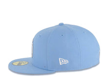 Load image into Gallery viewer, San Diego Padres New Era MLB 59FIFTY 5950 Fitted Cap Hat Sky Blue Crown/Visor White/Gray/Navy Logo Gray UV
