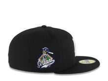 Load image into Gallery viewer, Los Angeles Dodgers New Era MLB 59FIFTY 5950 Fitted Cap Hat Black Crown/Visor White Logo Swinging Shohei Ohtani Side Patch (Gray UV)
