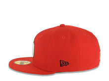 Load image into Gallery viewer, San Diego Padres New Era MLB 59FIFTY 5950 Fitted Cap Hat Red Crown/Visor White Red Logo Gray UV
