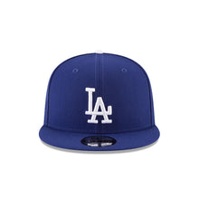Load image into Gallery viewer, Los Angeles Dodgers New Era MLB 9FIFTY 950 Snapback Cap Hat Royal Blue Crown/Visor White Logo 2024 World Series Champions Side Patch
