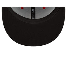 Load image into Gallery viewer, United States USA Soccer New Era FIFA 9FIFTY 950 Snapback Trucker Mesh Cap Hat Black Crown/Visor Red Logo
