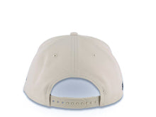 Load image into Gallery viewer, San Diego FC New Era MLS 9FORTY 940 Adjustable A-Frame Cap Hat Stone Crown/Visor Navy Blue Logo Navy Blue UV
