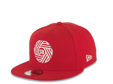 Load image into Gallery viewer, San Diego FC New Era MLS 9FIFTY 950 Snapback Cap Hat Red Crown/Visor White Emblem Logo Gray UV
