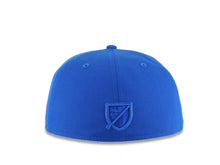 Load image into Gallery viewer, San Diego FC New Era MLS 59FIFTY 5950 Fitted Cap Hat Royal Blue Crown/Visor White Logo Gray UV
