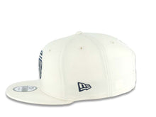 Load image into Gallery viewer, San Diego FC New Era MLS 9FIFTY 950 Snapback Cap Hat Cream Crown/Visor Navy Blue Logo Navy Blue UV
