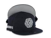 Load image into Gallery viewer, (Youth) San Diego FC New Era MLS 9FIFTY 950 Kid Snapback Cap Hat Navy Blue Crown/Visor White Logo Gray UV
