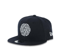 Load image into Gallery viewer, (Youth) San Diego FC New Era MLS 9FIFTY 950 Kid Snapback Cap Hat Navy Blue Crown/Visor White Logo Gray UV
