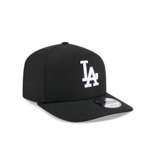Load image into Gallery viewer, Los Angeles Dodgers New Era MLB 9FIFTY 950 Snapback A-Frame Cap Hat Black Crown/Visor White Logo Gray UV
