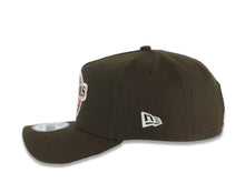 Load image into Gallery viewer, San Diego Padres New Era MLB 9FORTY 940 Adjustable A-Frame Hat Brown Crown/Visor Black/Orange Baseball Club Logo 1992 All-Star Game Side Patch Gray UV
