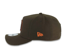 Load image into Gallery viewer, San Diego Padres New Era MLB 9FORTY 940 Adjustable A-Frame Hat Brown Crown/Visor Brown/Orange Logo Gray UV
