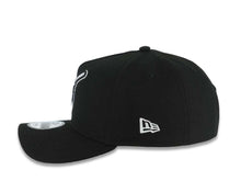 Load image into Gallery viewer, San Diego Padres New Era MLB 9FORTY 940 Adjustable A-Frame Hat Black Crown/Visor Black/White Swinging Friar Logo 20th Anniversary h Gray UV
