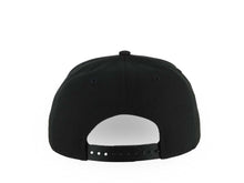 Load image into Gallery viewer, San Diego Padres New Era MLB 9FORTY 940 Adjustable A-Frame Hat Black Crown/Visor White Japen Text Logo Gray UV
