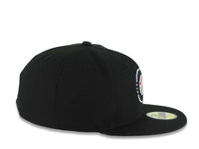 Load image into Gallery viewer, Charros de Jalisco New Era LMP 59FIFTY 5950 Fitted Cap Hat Black Crown/Visor Black/White Logo
