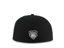 Load image into Gallery viewer, Charros de Jalisco New Era LMP 59FIFTY 5950 Fitted Cap Hat Black Crown/Visor Black/White Logo
