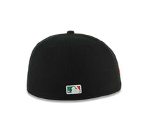 Load image into Gallery viewer, Los Angeles Dodgers New Era MLB 59FIFTY 5950 Fitted Cap Hat Black Crown/Visor Green/White/Red Logo Mexico Eagle Side Patch Gray UV
