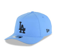 Load image into Gallery viewer, Los Angeles Dodgers New Era MLB 9FORTY 940 Adjustable A-Frame Cap Hat Sky Blue Crown/Visor Black Logo 1984 Stadium Side Patch Gray UV
