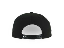 Load image into Gallery viewer, San Diego Padres New Era MLB 9FORTY 940 Adjustable A-Frame Cap Hat Black Crown/Visor Black/Metallic Gold Logo 40th Anniversary Side Patch Gray UV
