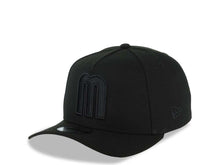 Load image into Gallery viewer, Mexico New Era WBC World Baseball Classic 9FORTY 940 Adjustable A-Frame Cap Hat Black Crown/Visor Black Logo Gray UV
